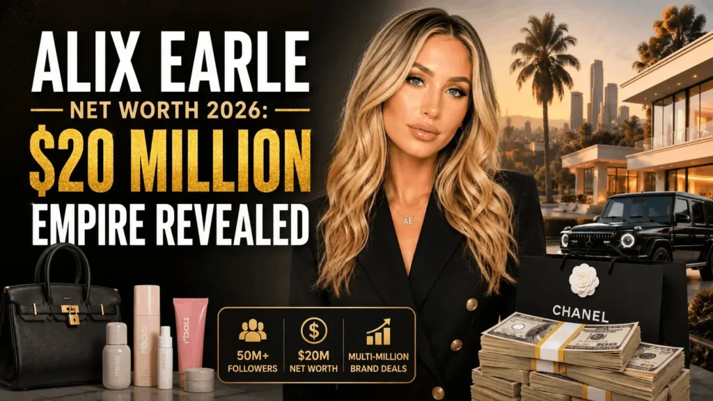Alix Earle Net Worth 2026 — $20 Million Empire Revealed