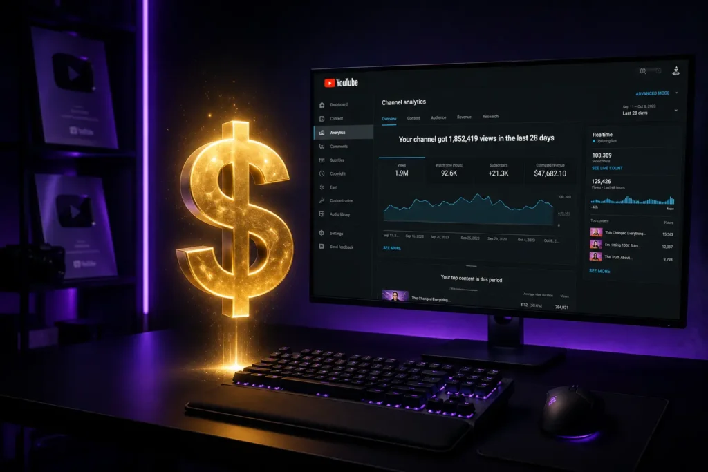 Duke Dennis YouTube earnings and income sources
